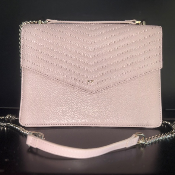 Ted Baker London Handbags - Ted Baker London- KALILA Bow Blush Pink Envelope Chain Crossbody – NWT